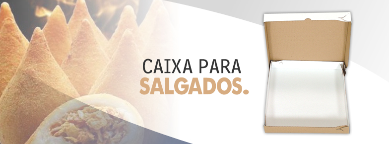 Caixa Para Salgados.